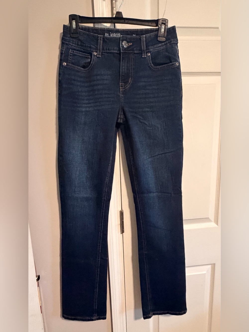 Maurices Dark Blue Straight Leg Women’s Jeans